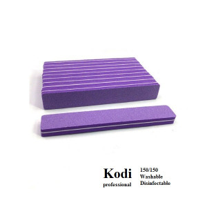 Пилка-баф Kodi Professional 150/150 фиолетовая квадрат